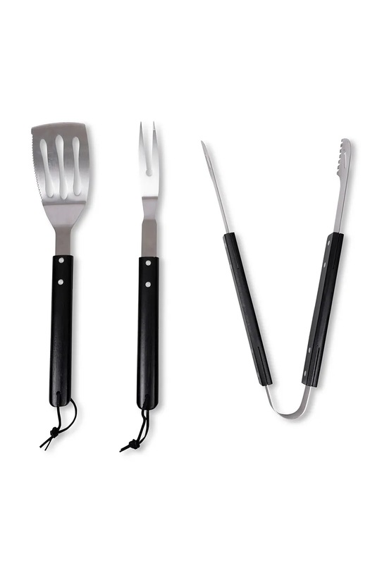 Sagaform zestaw do grillowania ze stali nierdzewnej 47 x 38 x 20 cm czarny 5018181