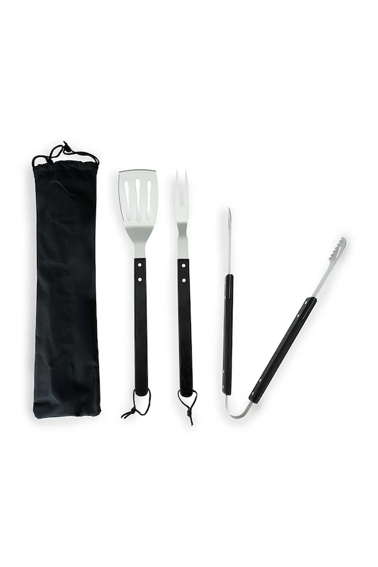 Sagaform zestaw do grillowania ze stali nierdzewnej 47 x 38 x 20 cm 5018181 czarny AA00