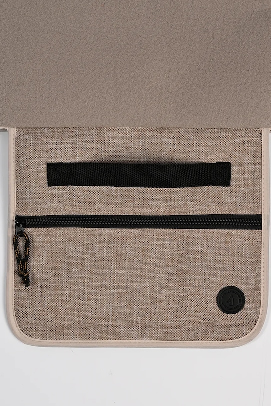 Sagaform koc piknikowy z materiału tekstylnego 130 x 170 cm 5018591 beżowy AA00