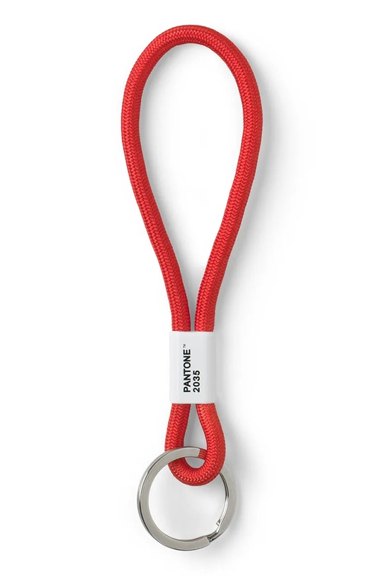 Pantone Brelok z materiału tekstylnego 19 x 3,3 cm czerwony 101302035