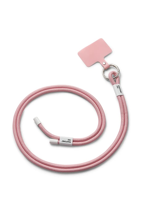 Pantone λουράκι για το τηλέφωνο από υφασμάτινο υλικό 48 x 3,3 cm ροζ 101330182