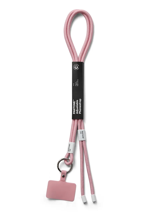 Lifestyle Pantone λουράκι για το τηλέφωνο από υφασμάτινο υλικό 48 x 3,3 cm 101330182 ροζ