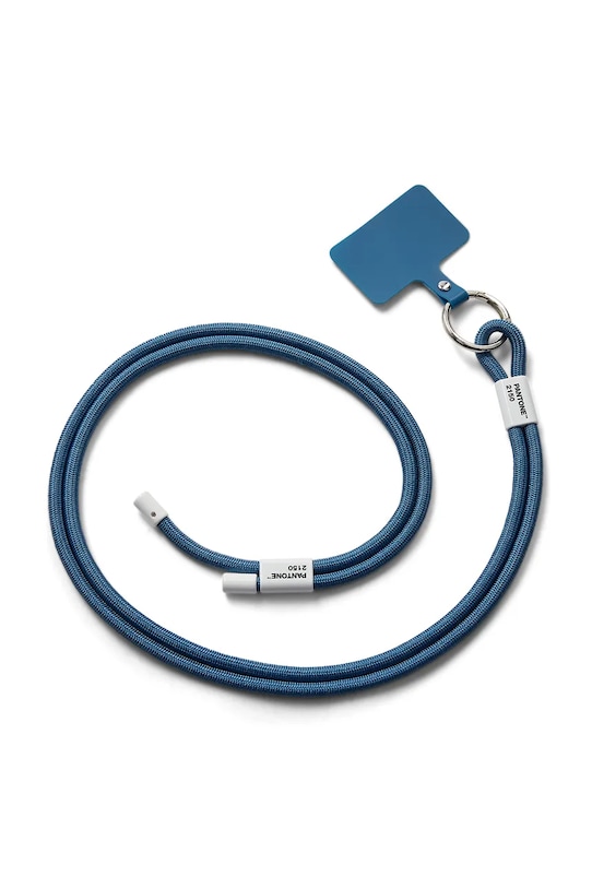 Pantone Λουράκι για το τηλέφωνο από υφασμάτινο υλικό 48 x 3,3 cm μπλε 101332150