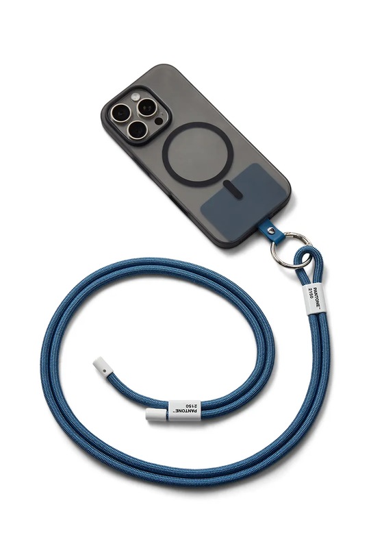 Pantone Λουράκι για το τηλέφωνο από υφασμάτινο υλικό 48 x 3,3 cm 101332150 μπλε AA00