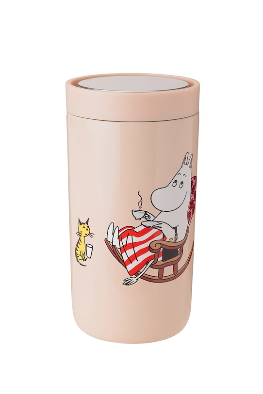 Stelton kubek termiczny ze stali nierdzewnej 0,2 l beżowy 1370.19