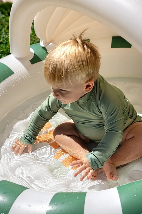 SunnyLife basen dmuchany z tworzywa sztucznego 120 x 106 x 68 cm S61KPEEG zielony