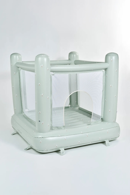 SunnyLife zamek dmuchany 140 x 140 x 127 cm zielony S61BHSSG