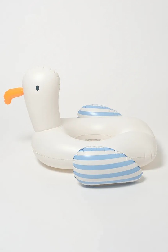 Лайфстайл SunnyLife надувне коло з пластику 78 x 78 x 50 cm S51TPRBS білий