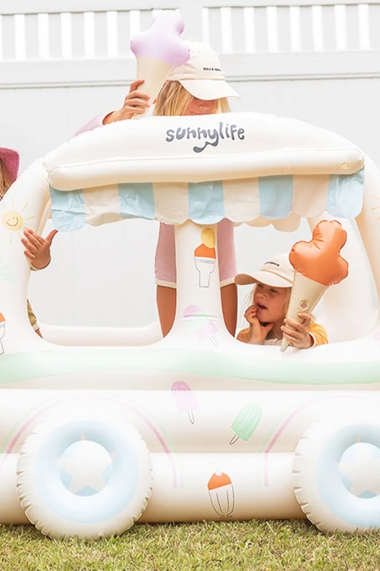 SunnyLife dmuchany domek z tworzywa sztucznego 150 x 105 x 105 cm S51ICBSN multicolor