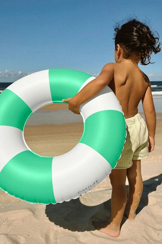 SunnyLife koło dmuchane 58 x 58 x 12 cm turkusowy S61MPRPG