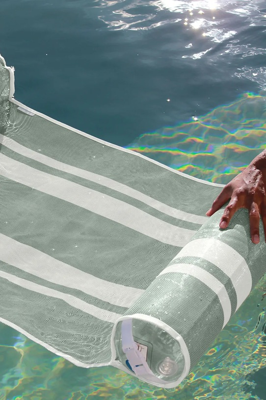 Lifestyle SunnyLife hamak plażowy 112 x 72 cm S61MHFSE zielony