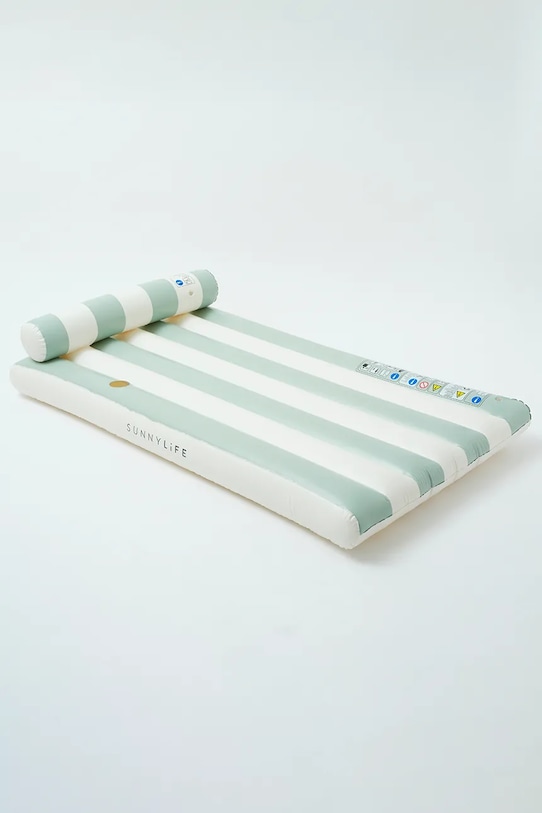 SunnyLife materac dmuchany 180 x 105 x 30 cm zielony S5EXLLGR