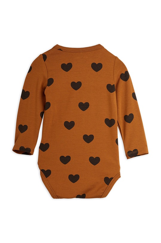 Kojenecký overal Mini Rodini 1000007016.NOS hnědá AA00