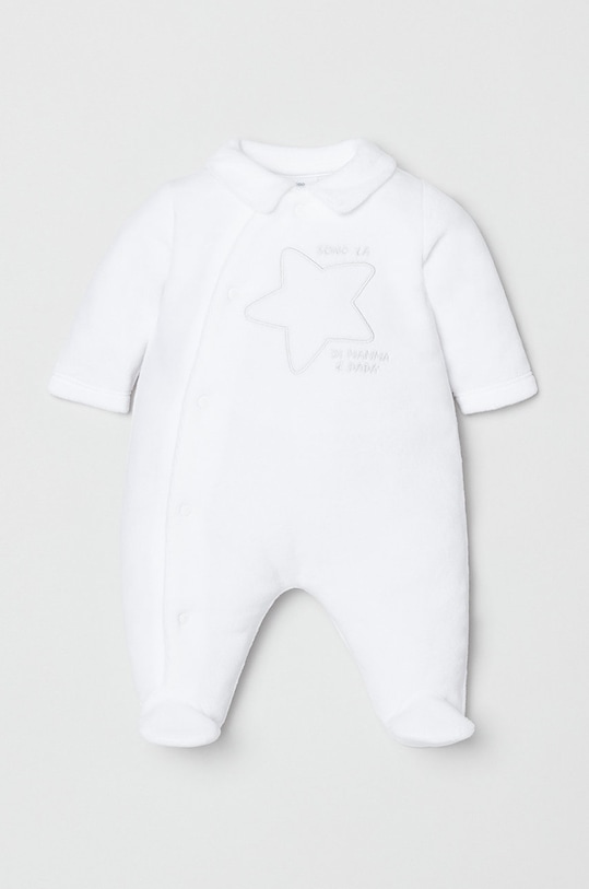 OVS śpioszki niemowlęce Planet friendly biały 1435459.NEWBORN