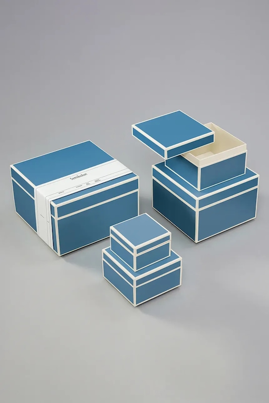 Набір ящиків для зберігання Semikolon Heritage Line 5-pack барвистий SN364118