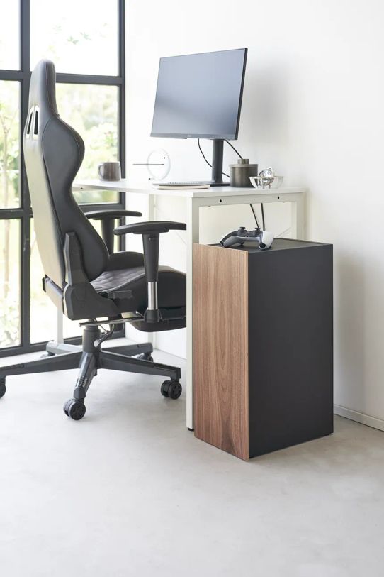 Гостиная и спальня Органайзер для игровой приставки Yamazaki Tower 2110 чёрный