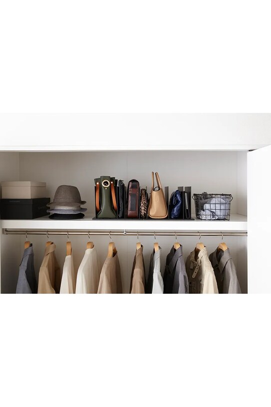 Yamazaki organizator de garderoba Smart 2-pack 4957 negru