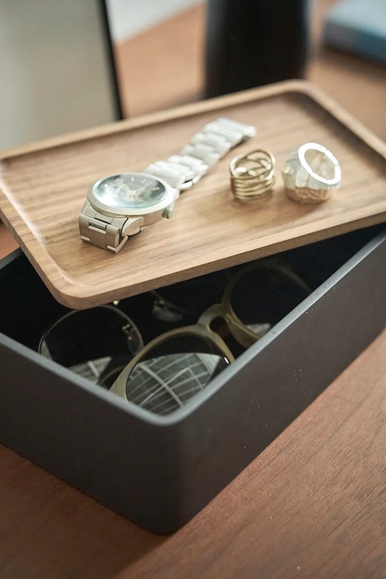 Вітальня та спальня Органайзер для прикрас Yamazaki Rin 5166 чорний