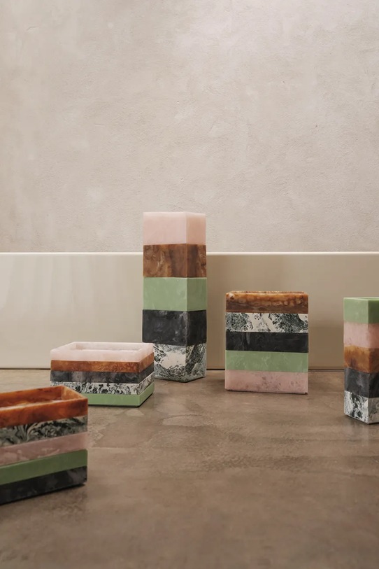 ferm LIVING tároló Mist Box bézs 1104269969