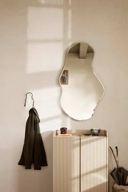ferm LIVING fali fogas Curvature 1104263715 fekete AA00