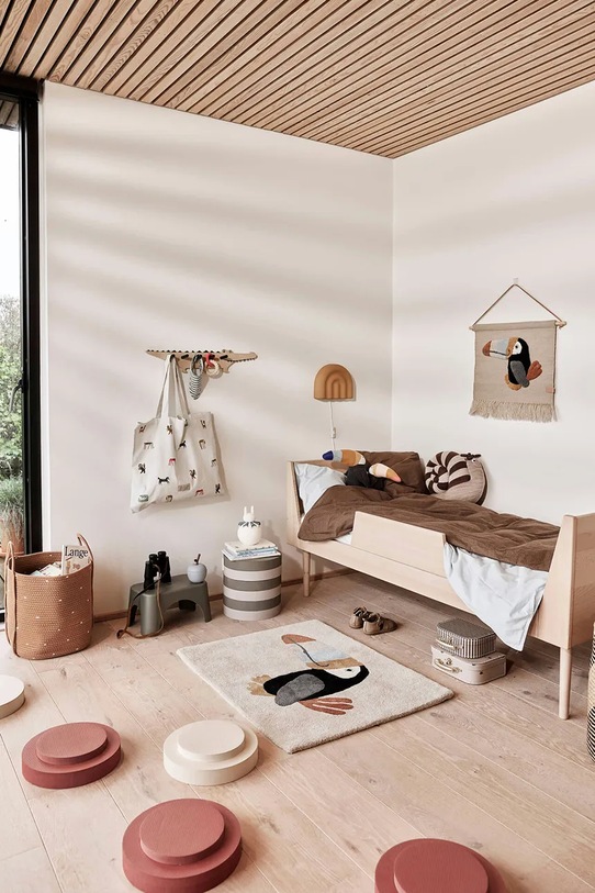 Living și dormitor OYOY set de coșuri de depozitare Dot Cotton Rope 2-pack L301040 maro