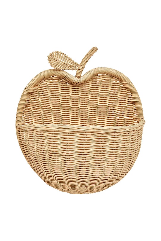 OYOY Wall Basket Apple μπεζ M107276