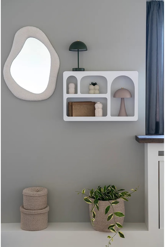 Гостиная и спальня Подвесная полка House Nordic Bryne 4293021 белый