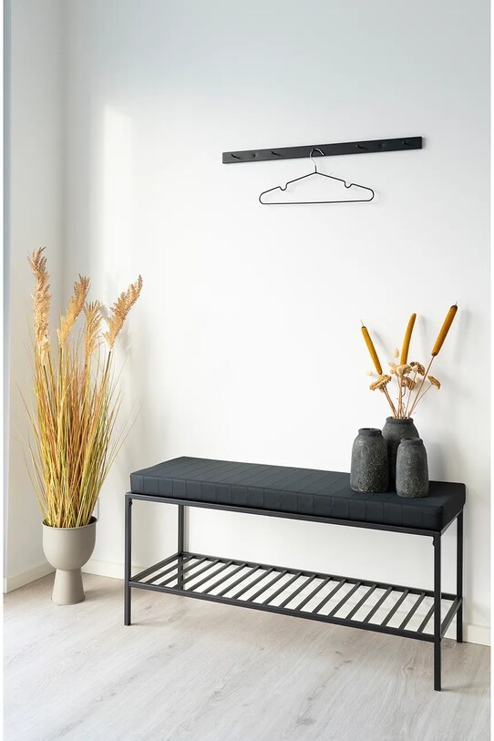 Salon i sypialnia House Nordic wieszak ścienny Vita Coat Rack 4494065 czarny