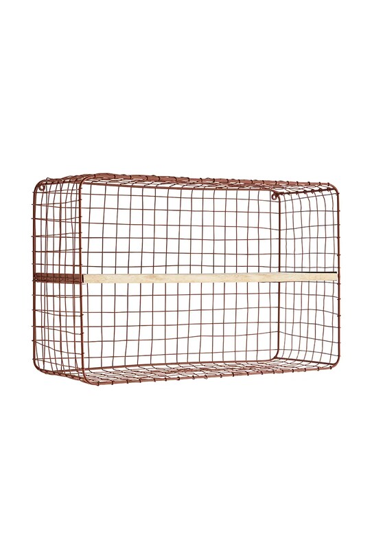 Madam Stoltz półka ścienna 3-pack 35870CPR czerwony