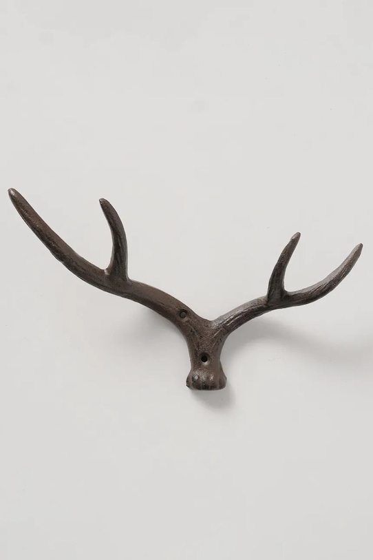 Boltze wieszak ścienny na ubrania Antler 17 cm 2059882 czarny AA00