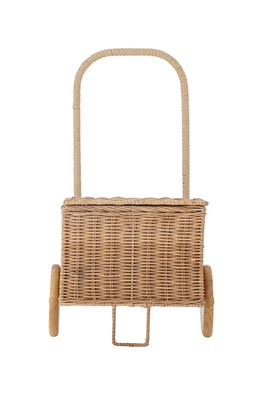 Bloomingville kosz do przechowywania Penne Trolley 29 x 50 x 23 cm 82064724 beżowy AA00