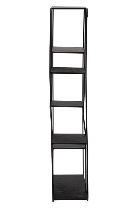 Nappali és hálószoba Bloomingville fali polc Ebert 82052204 fekete