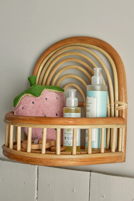 Вітальня та спальня Настінна полиця Bloomingville Preet 82056692 бежевий