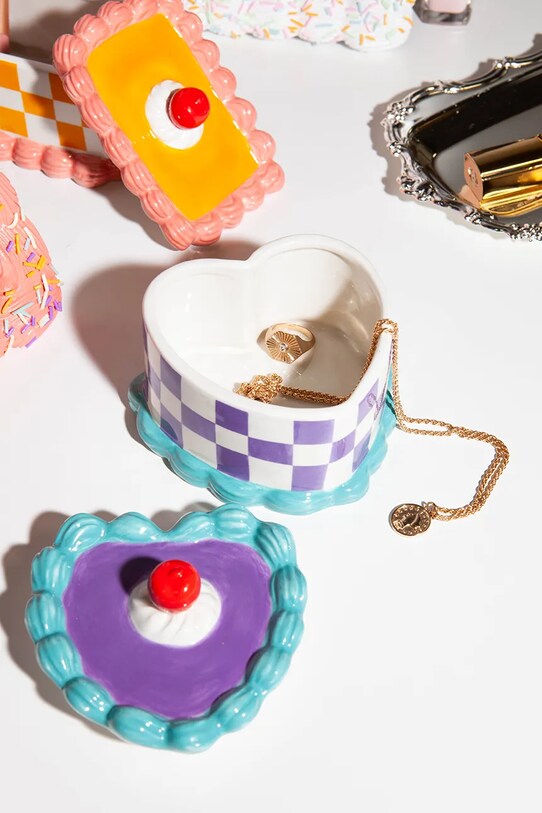 Salotto e camera DOIY contenitore con copperchio Sweetie DYBOXSWH multicolore