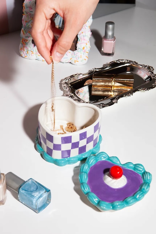 DOIY contenitore con copperchio Sweetie multicolore DYBOXSWH