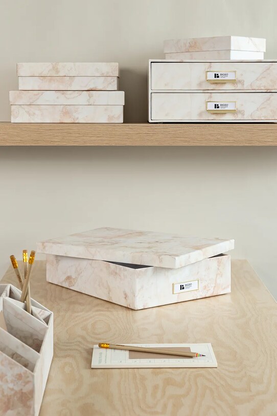 Bigso Box of Sweden pudełko do przechowywania A4 945189462.99 beżowy
