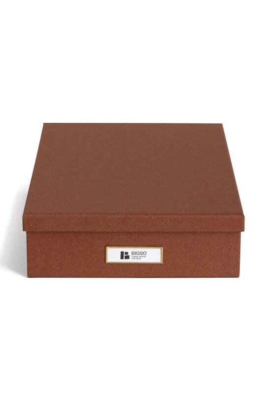 Salon i sypialnia Bigso Box of Sweden pudełko do przechowywania A4 9451R1262.99 brązowy