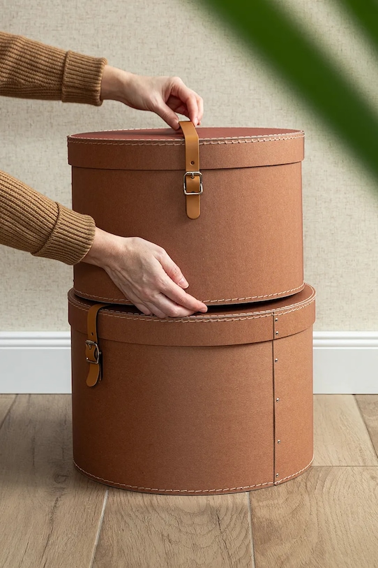 Bigso Box of Sweden set de cutii de depozitare 2-pack maro 5482R1233L10.99