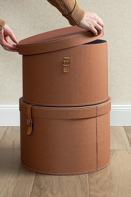 Bigso Box of Sweden set de cutii de depozitare 2-pack 5482R1233L10.99 maro