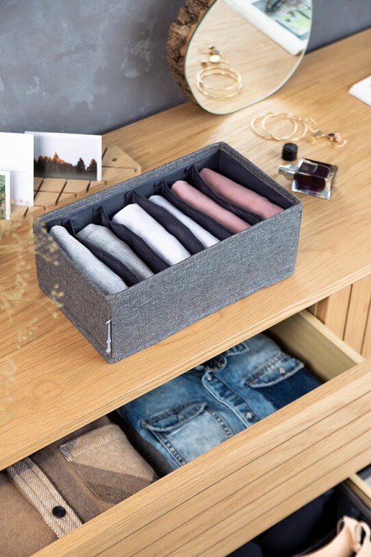Bigso Box of Sweden organizer do szuflad szary 6954S0101.99