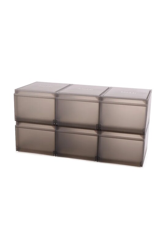 Joseph Joseph set de cutii pentru depozitarea încălțămintei Shoe Storage Box 6-pack gri 55014