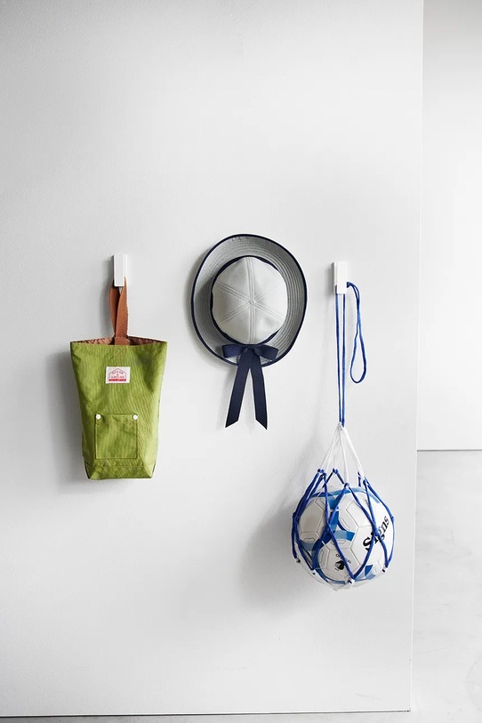 Sada nástěnných věšáků Yamazaki 3-pack 1688 bílá