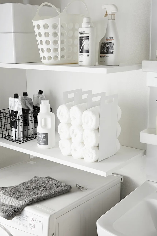 Kúpeľňový organizér Yamazaki 2-pack 4316 biela AA00