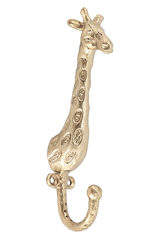 Stenski obešalnik Doing Goods Gloria Baby Giraffe Hook 1.10.10.031.921.3 rumena AA00