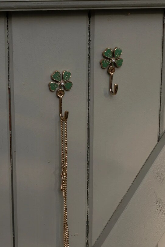 Настенная вешалка Doing Goods Lucky Clover Hook Mini жёлтый 1.10.10.070.600.3