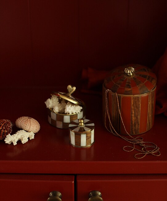 Вітальня та спальня Контейнер з кришкою Doing Goods Piper Striped Circus Box 1.20.21.031.200.5 барвистий