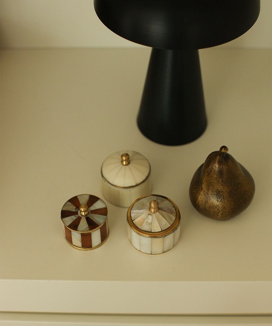 Doing Goods tartály fedővel Heart Circus Box Woody többszínű 1.20.21.032.010.4