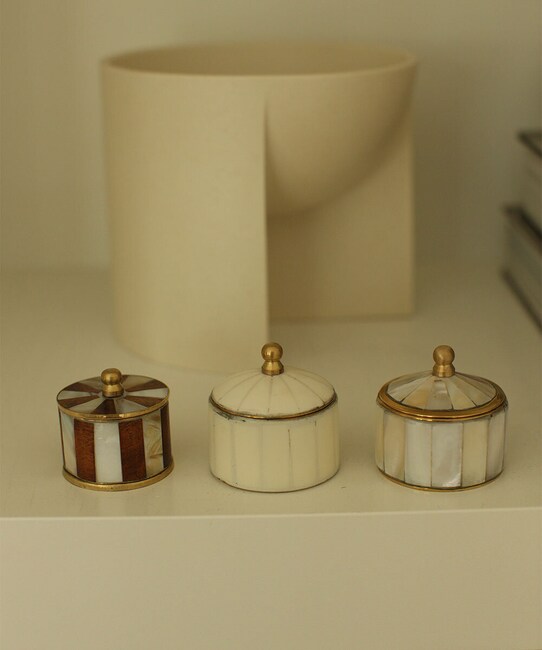 Σαλόνι και υπνοδωμάτιο Δοχείο με καπάκι Doing Goods Bailey Circus Box 1.20.21.007.001.3 πολύχρωμο