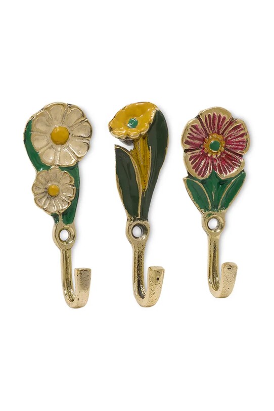 Σύνολο γάντζων Doing Goods Posy 7 cm 3-pack 1.10.10.080.099.2 πολύχρωμο AA00
