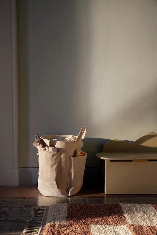 Кош за съхранение ferm LIVING Pocket Storage Bag 1104267608 бежов AA00